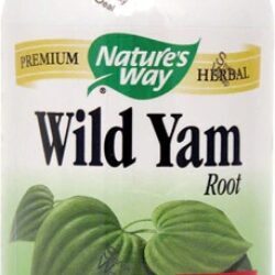 Nature's Way Raiz de Wild Yam 425mg - 100 Cápsulas: Saúde e Bem-Estar Natural