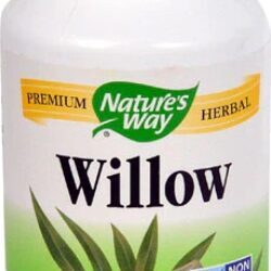 Nature's Way Willow Bark - Salgueiro Branco 400mg - 100 Cápsulas Vegetarianas | Bem-Estar Natural