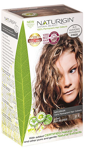 Tintura Permanente Naturigin Loiro Claríssimo Acinzentado 8.1 - 105ml - Cabelos Radiantes e Saudáveis