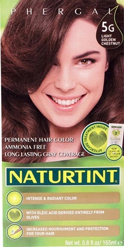 Tintura Permanente Naturtint 5G Loiro Dourado Castanho - 165ml