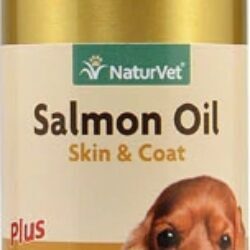 NaturVet Óleo de Salmão para Cães e Gatos com Ômegas - 503ml - Pele e Pelagem Saudável