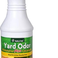NaturVet Eliminador de Odores de Quintal Plus 946ml (32 fl oz) - Frescor e Bem-Estar para seu Pet e Jardim