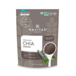 Sementes de Chia Orgânicas Navitas Organics - 907g (32 oz) - Superalimento Rico em Nutrientes