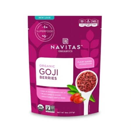 Navitas Organics Goji Berries -- 8 oz