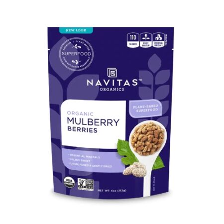 Navitas Organics Mulberry Berries -- 4 oz