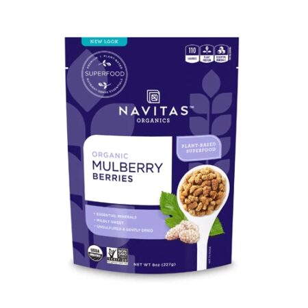 Navitas Organics Mulberry Berries -- 8 oz