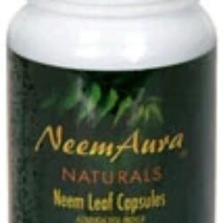 Neem Aura Orgânico Folha de Neem - 60 Cápsulas Vegetarianas 500mg