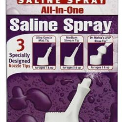 NeilMed NasaMist Saline Spray All-In-One 177ml com 3 Pontas Nasais Especiais
