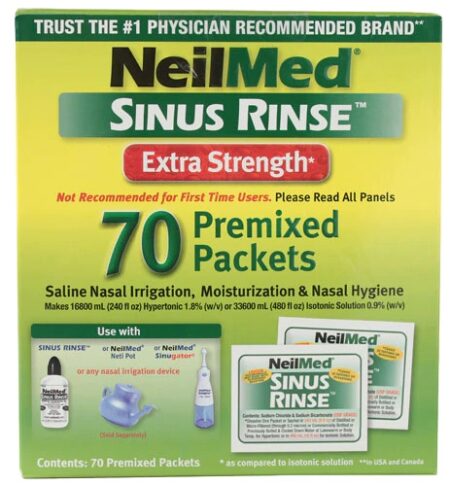 NeilMed Sinus Rinse™ Extra Strength -- 70 Premixed Packets