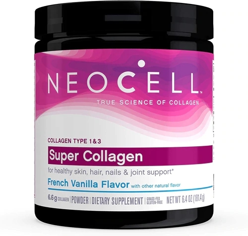 NeoCell Super Collagen Francês Baunilha 181g: Pele Radiante e Articulações Fortes