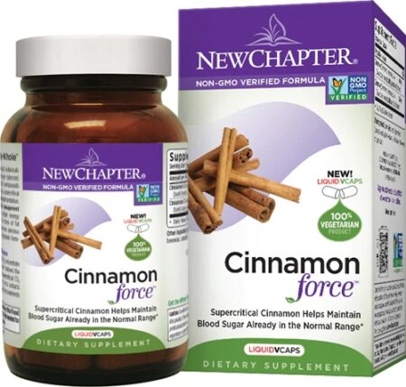 New Chapter Cinnamon Force™ -- 30 Liquid Vcaps®