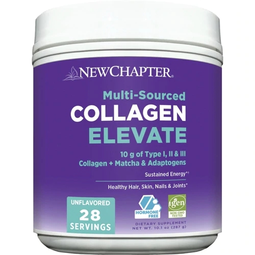 Colágeno New Chapter Elevate - 28 Porções - Energia e Vitalidade Pura