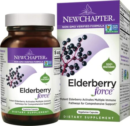 New Chapter Elderberry Force™ -- 30 Vegetarian Capsules