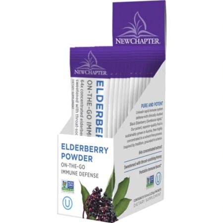 New Chapter Elderberry Powder -- 15 Servings