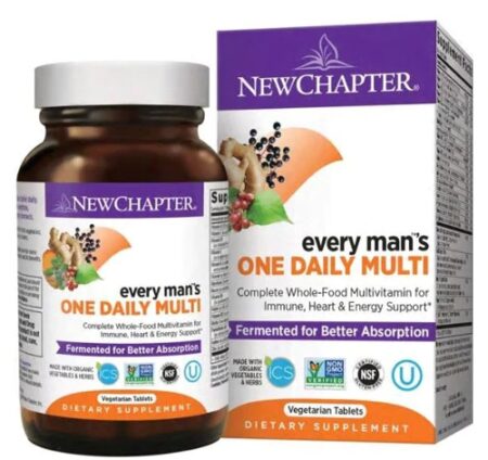 New Chapter Every Man™'s One Daily Multi -- 96 Vegetarian Tablets