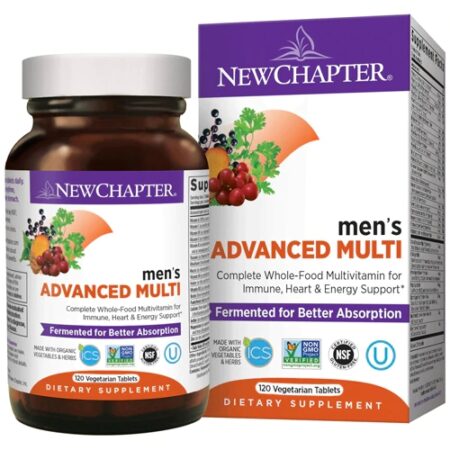 New Chapter Men's Advanced Multi -- 120 Vegetarian Tablets