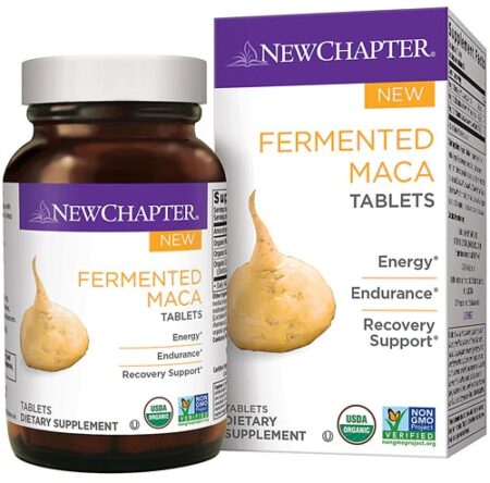 New Chapter Organic Fermented Maca Tablets -- 96 Tablets