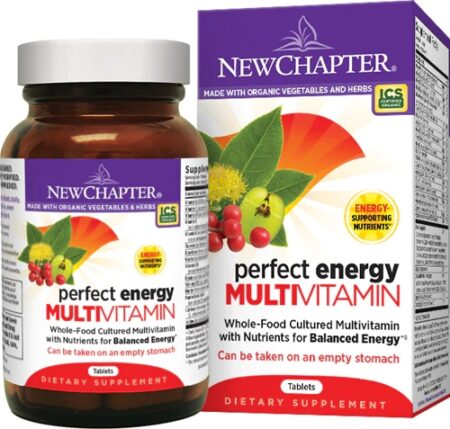 New Chapter Perfect Energy Multivitamin -- 72 Tablets