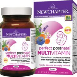 New Chapter Perfect Postnatal™ Multivitamínico - 192 Comprimidos: Nutrição Essencial para o Pós-Parto