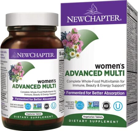 New Chapter Women's Advanced Multi -- 48 Vegetarian Tablets