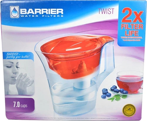 Jarra Filtro de Água New Wave Enviro Barrier Grand Blue - 1 Conjunto - Purificação Avançada para Sua Saúde