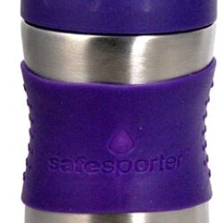 Garrafa de Água Reutilizável New Wave Enviro Safe Sporter Roxo 355ml - Hidratação Segura e Sustentável