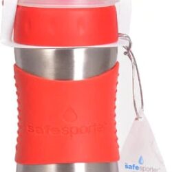 New Wave Enviro Safe Sporter Vermelho 473ml: Hidratação Pura e Saudável
