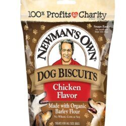 Biscoitos Newman's Own Frango para Cães - 283g - Petisco Saudável