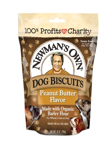 Biscoitos Newman's Own Peanut Butter para Cães - 283g: Sabor e Nutrição Premium!