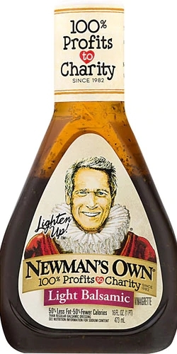 Molho Vinagrete Balsâmico Lighten Up Newman's Own - Leve e Saboroso - 454g