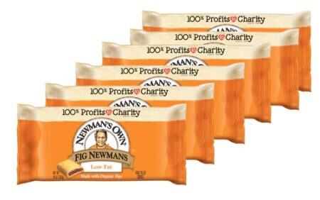 Newman's Own Low Fat Fig Newmans -- 10 oz Each / Pack of 6