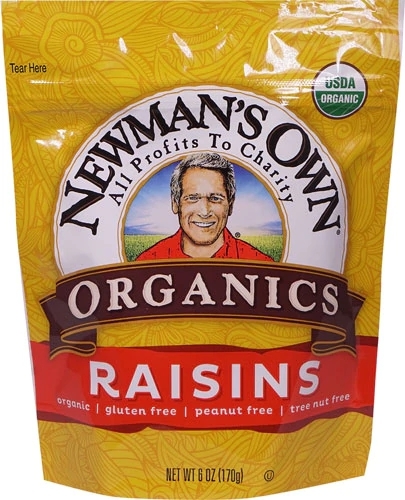 Uvas Passas Orgânicas Newman's Own - 170g: Sabor Puro e Nutrição Natural