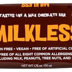 Barra de Chocolate Vegano e Sem Glúten No Whey Foods - 50g | Delícia Livre de Alergênicos