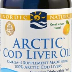 Nordic Naturals Óleo de Fígado de Bacalhau do Ártico Sabor Limão - 237ml | Saúde e Bem-Estar