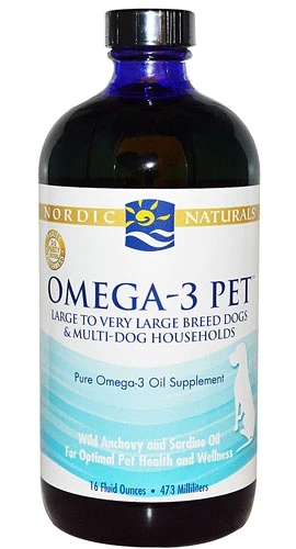 Nordic Naturals Ômega-3 Pet Cães Raças Grandes/Gigantes - 473ml (16 fl oz)