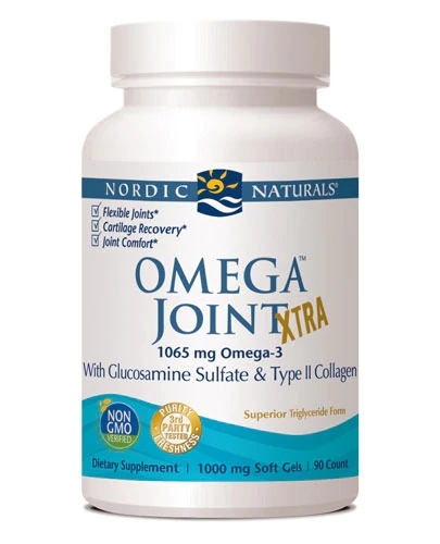 Nordic Naturals Omega Joint Xtra 1000mg - 90 Softgels: Alívio e Mobilidade Articular