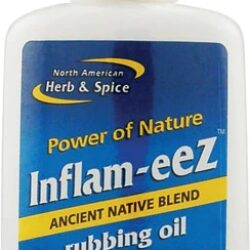Óleo Corporal Inflam-eez™ North American Herb & Spice - 59ml (2 fl oz) - Alívio e Bem-Estar