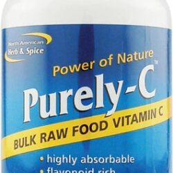 North American Herb & Spice Purely-C™ Vitamina C Natural 120g - Potência e Bem-Estar