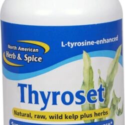 North American Herb & Spice Thyroset™ - 90 Cápsulas Vegetarianas para Suporte da Tireoide