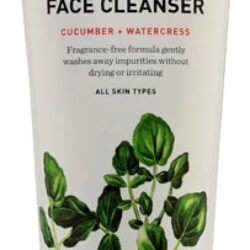 Limpador Facial Hidratante Nourish Organic Agrião e Pepino 177ml - Pele Radiante e Revitalizada