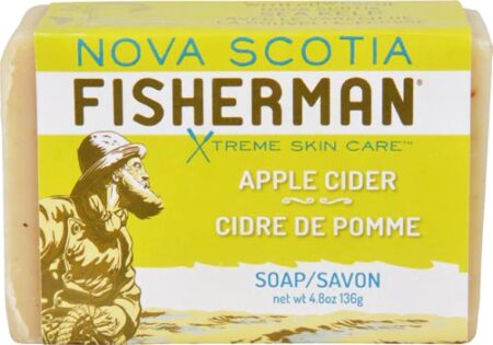 Nova Scotia Fisherman Bar Soap Apple Cider -- 4.8 oz