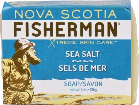 Nova Scotia Fisherman Bar Soap Sea Salt -- 4.8 oz