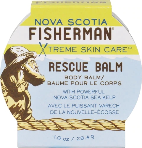 Rescue Balm Algas Marinhas Nova Scotia Fisherman - 28g: Hidratação Profunda para Peles Secas e Irritadas