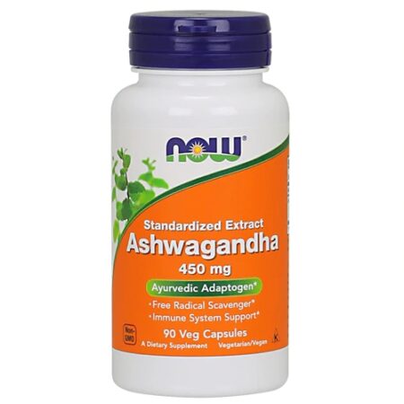 NOW Ashwagandha -- 450 mg - 90 Veg Capsules