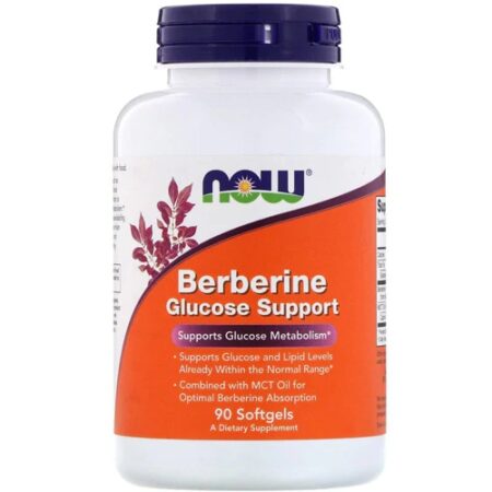 NOW Berberine Glucose Support -- 90 Softgels