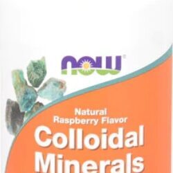 NOW Coloidais Minerais Sabor Framboesa Natural - 946ml (32 fl oz)