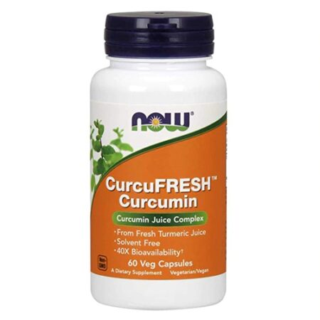 NOW CurcuFresh™ Curcumin -- 60 Veg Capsules