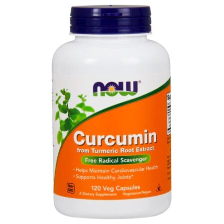 NOW Curcumin -- 120 Veg Capsules