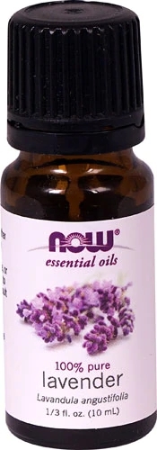 Óleo Essencial de Lavanda NOW Foods 10ml: Pureza Aromática para Bem-Estar