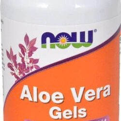 NOW Foods Aloe Vera Gels - 100 Cápsulas Softgel: Seu Aliado Natural para Bem-Estar Digestivo e Saúde da Pele